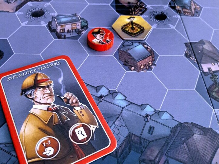 Sherlock Holmes no jogo Mr. Jack