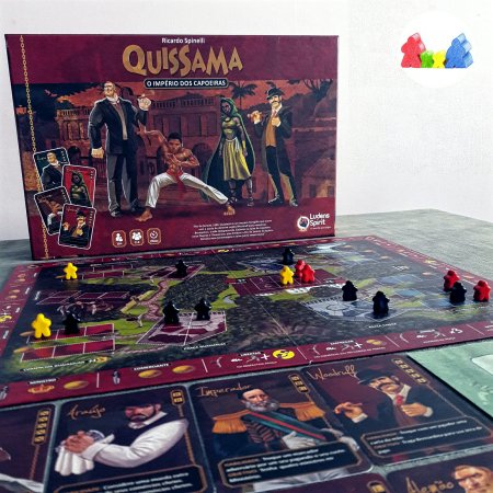 Jogo de tabuleiro brasileiro Quissama
