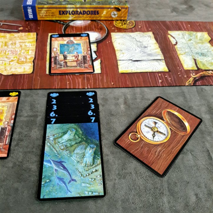 Cartas jogo Exploradores