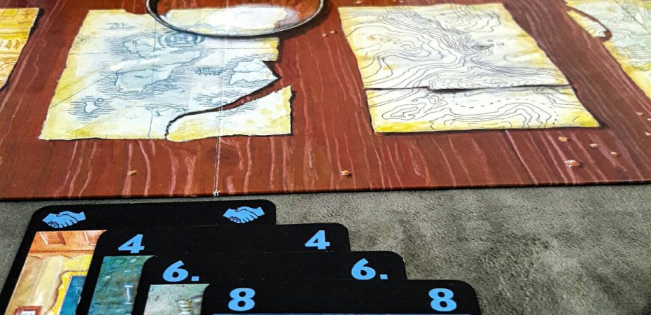 Expedição azul no jogo Exploradores