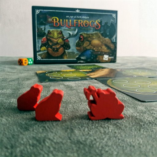 Jogo de tabuleiro Bullfrogs