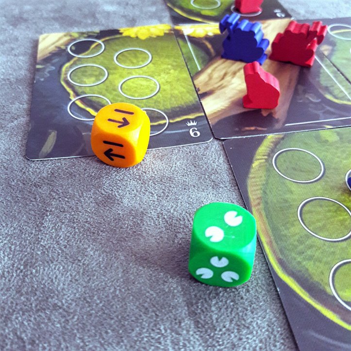 Dados para o modo solo do Bullfrogs