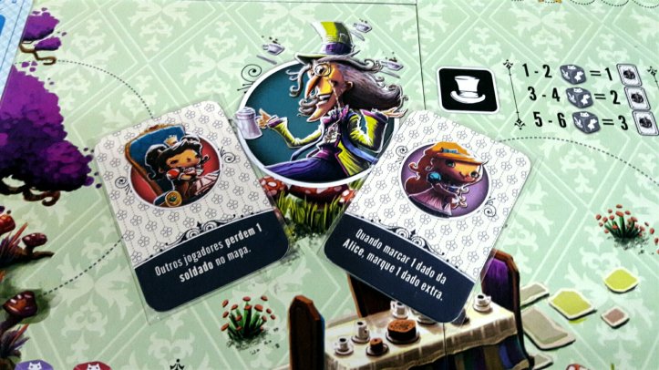 Espaço do chapeleiro jogo Sonhando com Alice