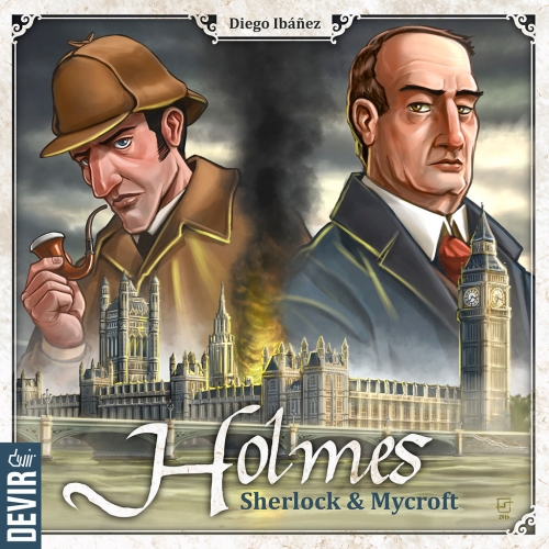 Jogo de tabuleiro para 2 jogadores, Holmes: Sherlock & Mycroft