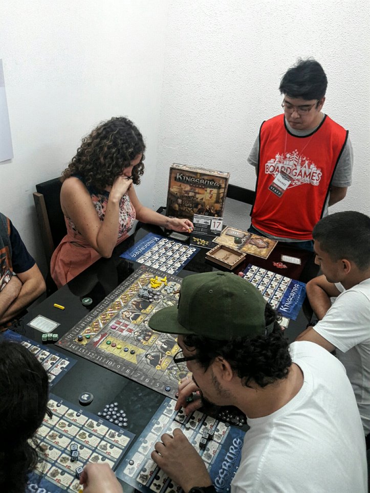Jogo de tabuleiro Kingsburg
