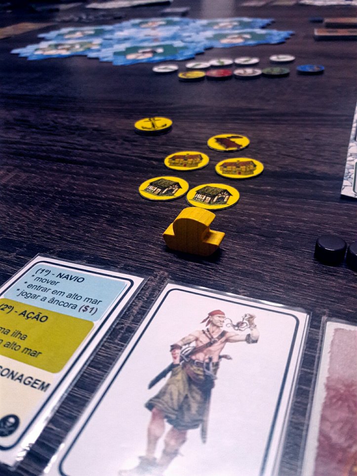 Jogo de tabuleiro Corsários