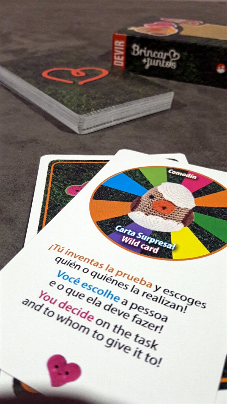 Cartas jogo infantil Brincar+Juntos