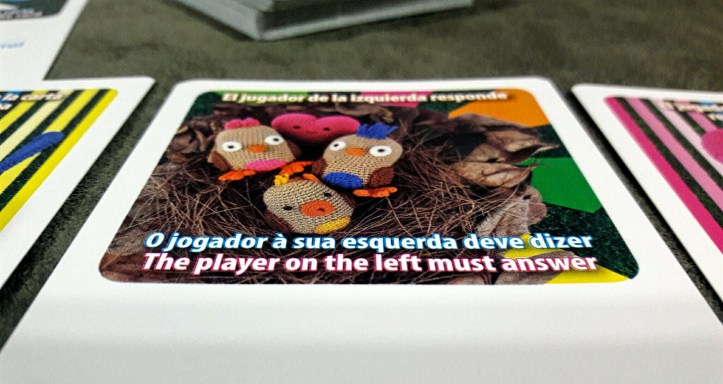 Cartas do jogo infantil Brincar+Juntos