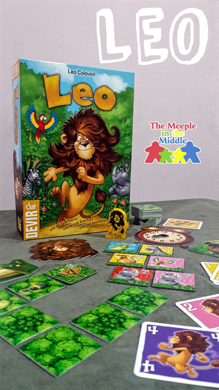 Jogo de tabuleiro infantil LEO