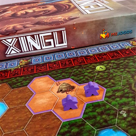 Aldeia jogo de tabuleiro Xingu