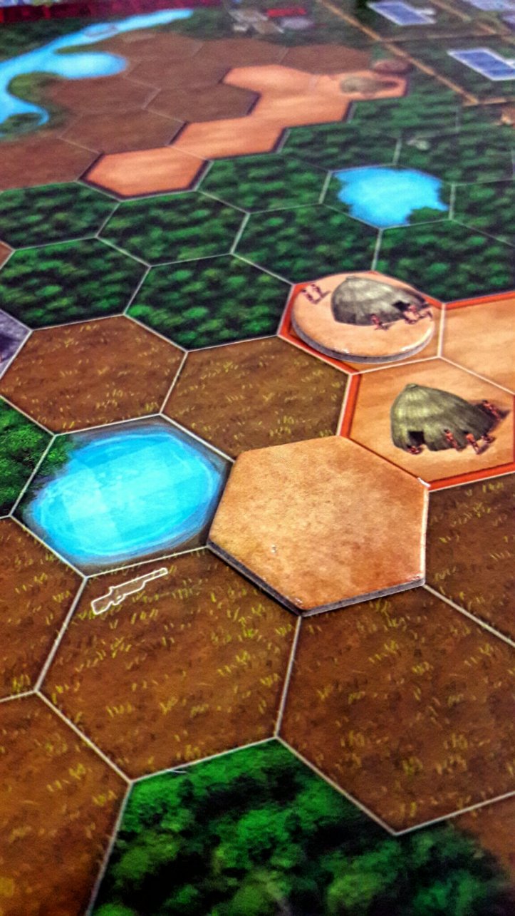 Expansão aldeia jogo de tabuleiro Xingu