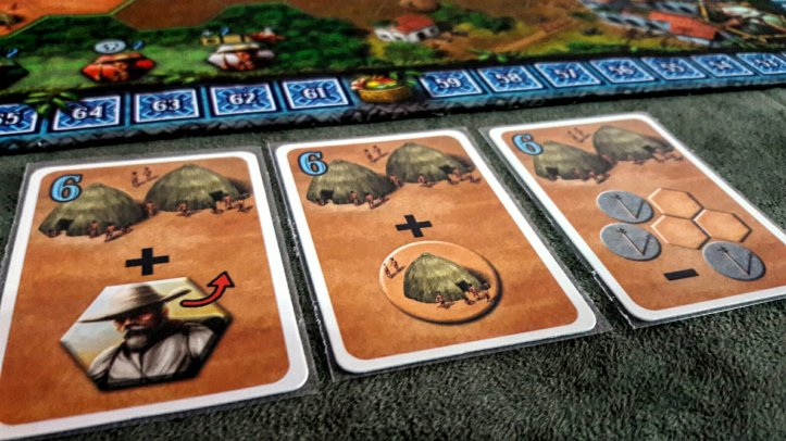 Bônus final de jogo de tabuleiro Xingu