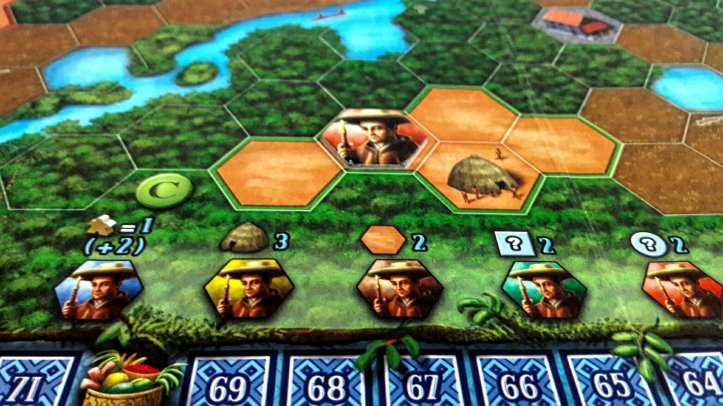 Missionários jogo de tabuleiro Xingu