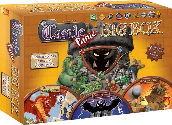 Fireside Games anuncia a versão Big Box do Castle Panic