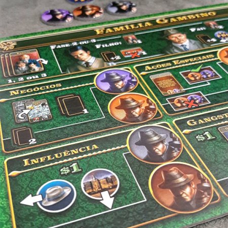 Tabuleiro individual jogo Chicago