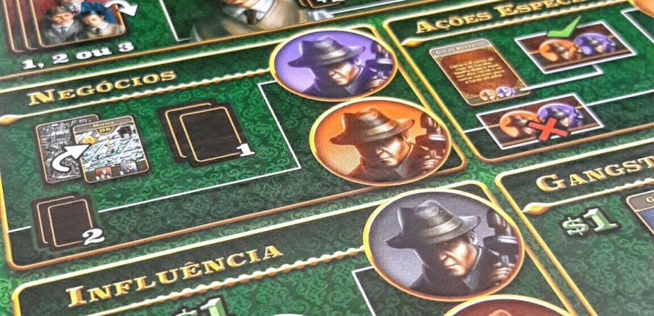 Tabuleiro individual jogo Chicago