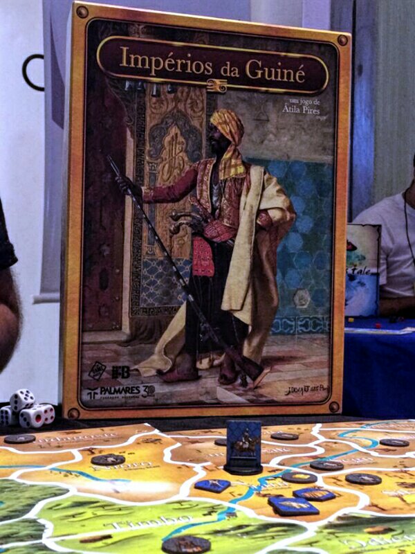 Jogo de tabuleiro Impérios da Guiné