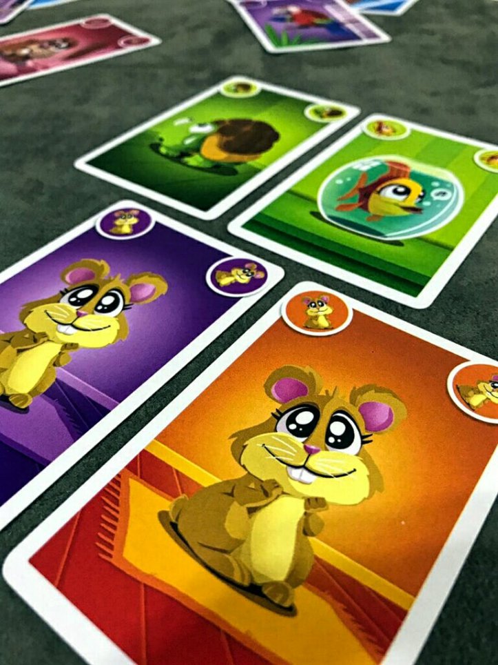 Animais no jogo infantil Quem Foi?