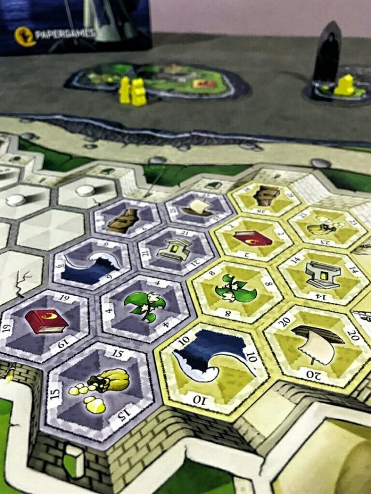 Templo do jogo de tabuleiro Luna