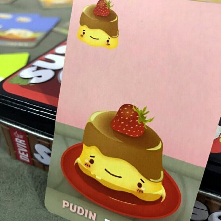 A carta pudim faz toda diferença no jogo de cartas Sushi Go!