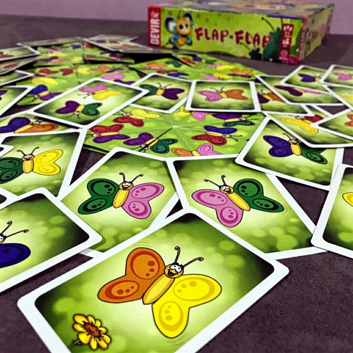 Muitas borboletas em Flap-Flap