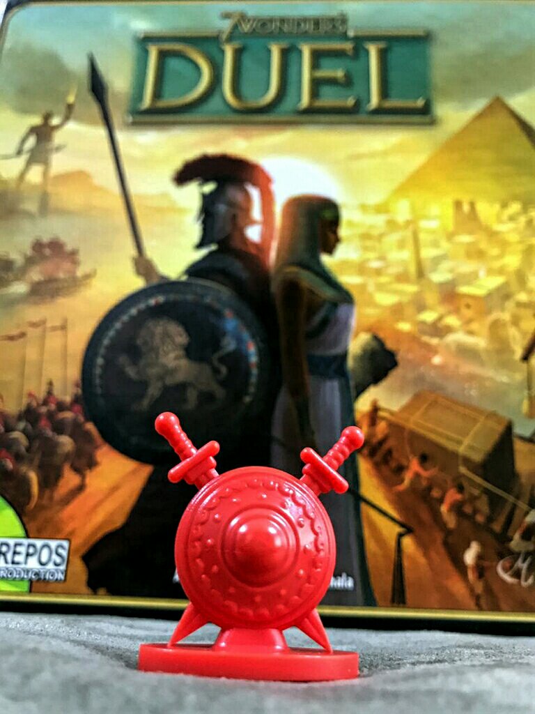 Marcador militar jogo 7 Wonders Duel