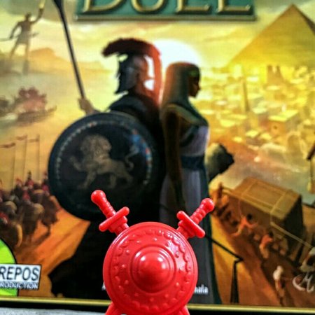 Marcador militar jogo 7 Wonders Duel