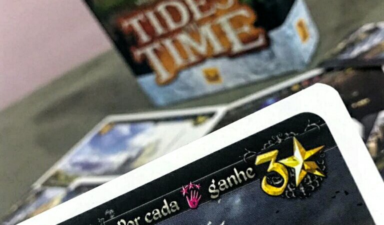 Exemplo de carta do jogo Tides of Time