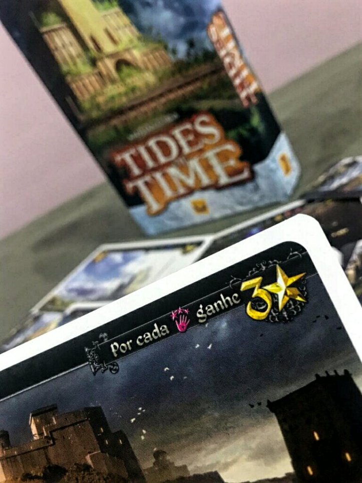 Exemplo de carta do jogo Tides of Time