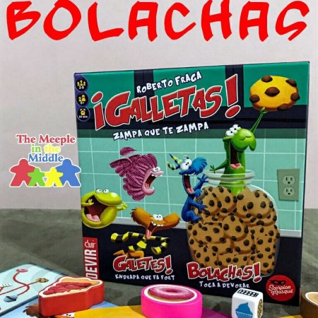 Jogo de tabuleiro infantil Bolachas