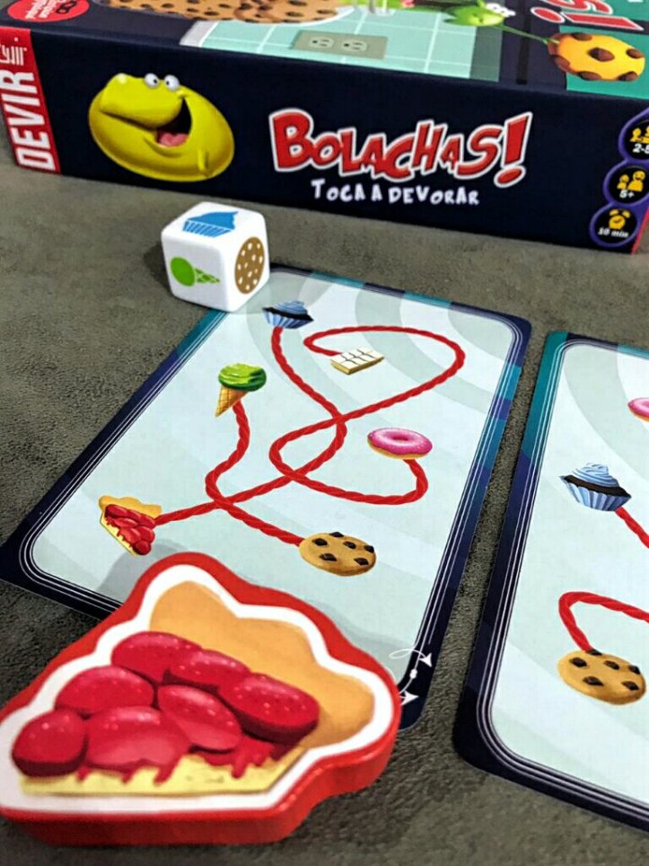 Jogo de tabuleiro infantil Bolachas
