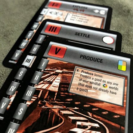 Cartas de ações do jogo Race for the Galaxy