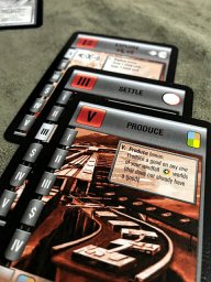 Cartas de ações do jogo Race for the Galaxy