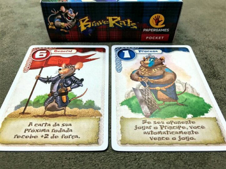 Batalha entre o General e a Princesa em BraveRats