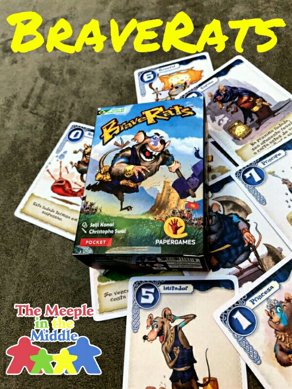 Jogo de cartas BraveRats