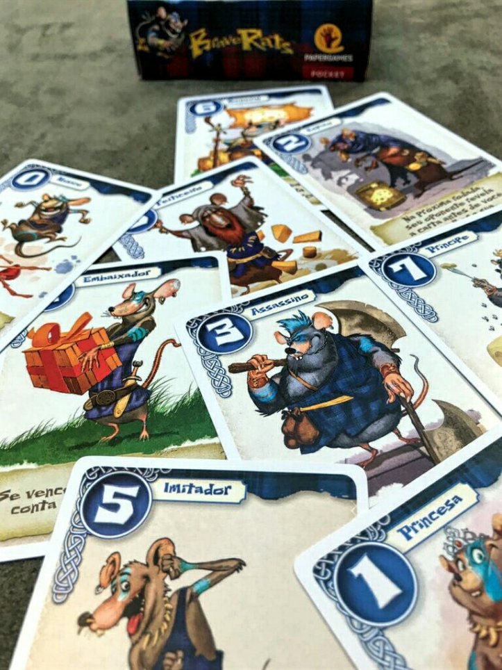 Cartas do  clã Applewoods do jogo BraveRats