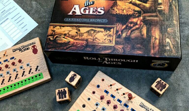 Jogo de tabuleiro Roll Through the Ages