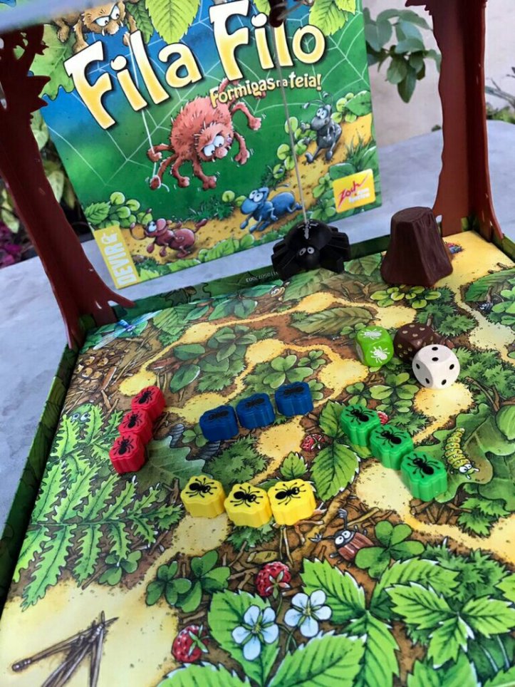 Jogo de tabuleiro Spinderella