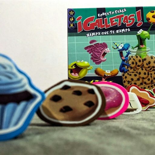 Muitas guloseimas no jogo infantil Bolachas