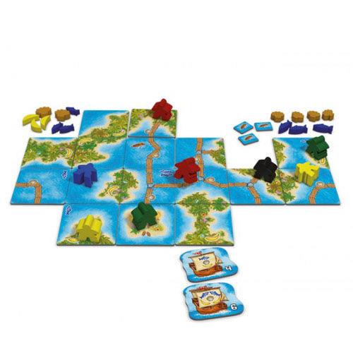 Jogo de tabuleiro Carcassonne - Mares do Sul