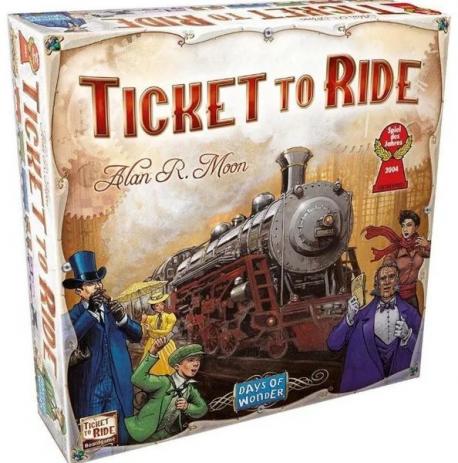 Jogo de Tabuleiro Ticket to Ride