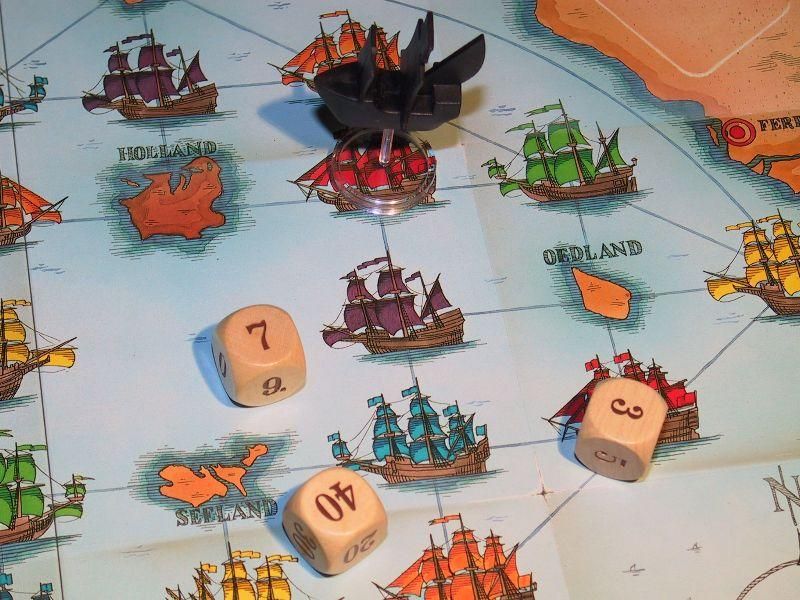 Jogo Der Fliegende Holländer de Klaus Teuber