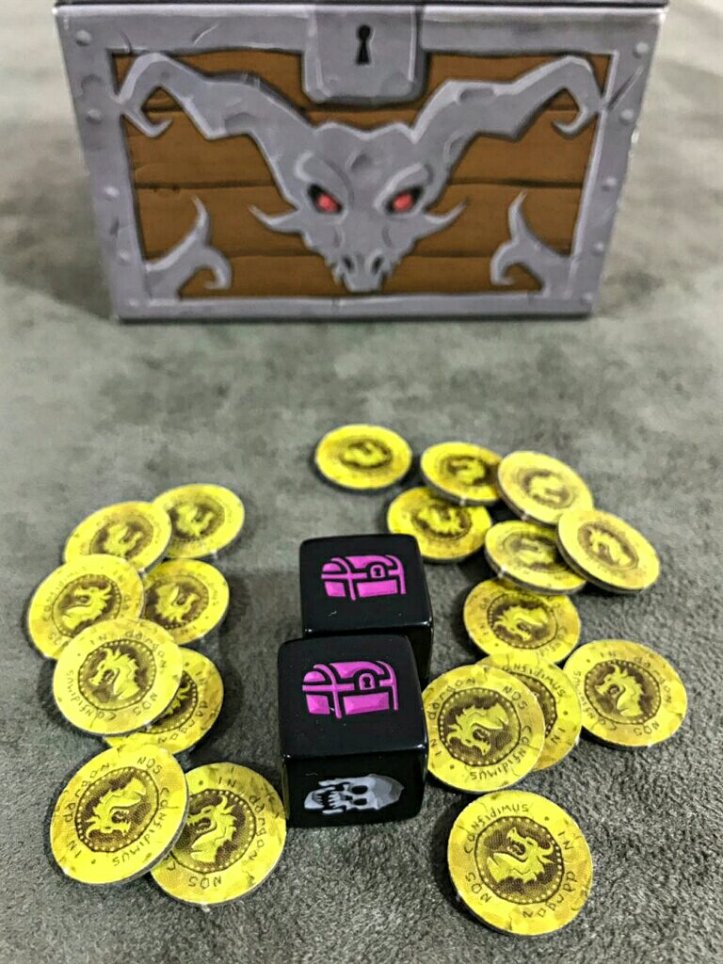 Jogo de tabuleiro Dungeon Roll