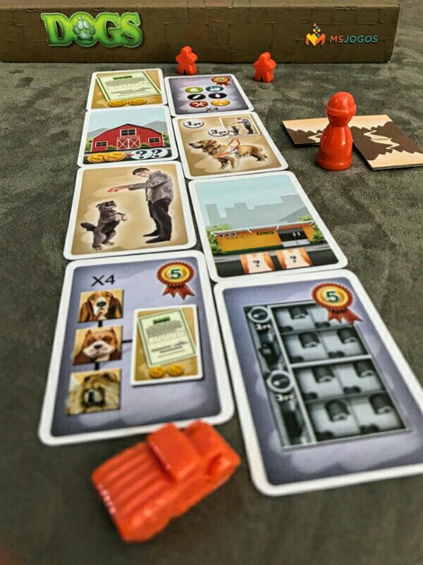 Novas cartas da expansão Dogs: O Sócio