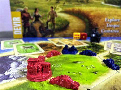 Jogo de tabuleiro Catan