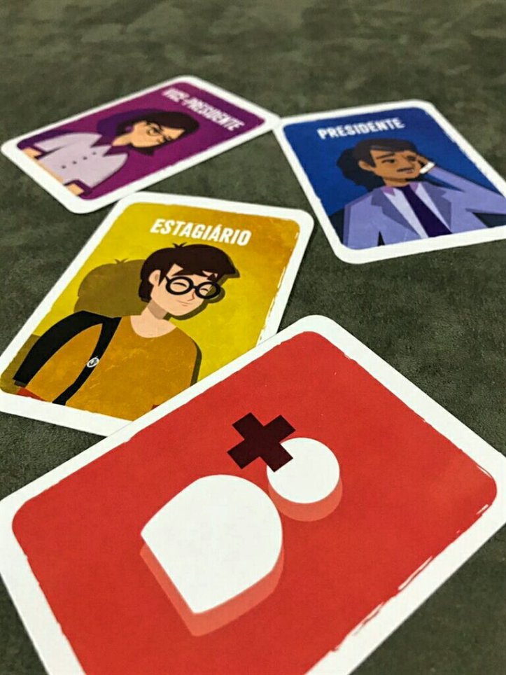 Convidados para o boteco no jogo de tabuleiro Happy Hour