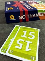 Uma sequência no jogo No Thanks!