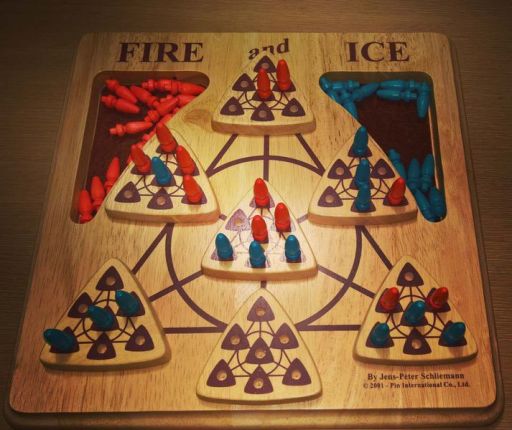 Jogo de tabuleiro Fire and Ice