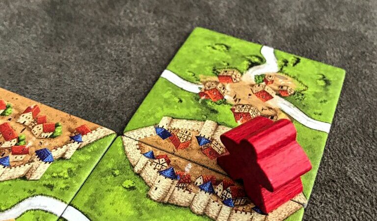 Jogo de tabuleiro Carcassonne