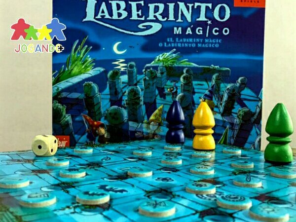 Jogo de tabuleiro infantil O Labirinto Mágico